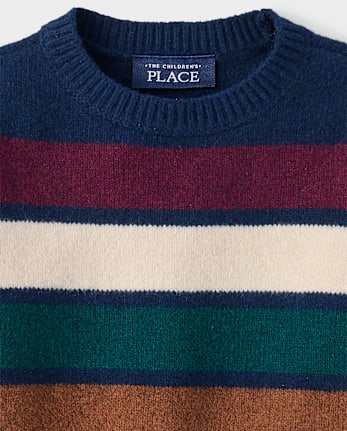 Toddler Boys Striped Sweater - TIDAL