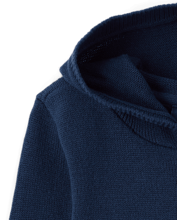 Toddler Boys Colorblock Hooded Sweater - TIDAL
