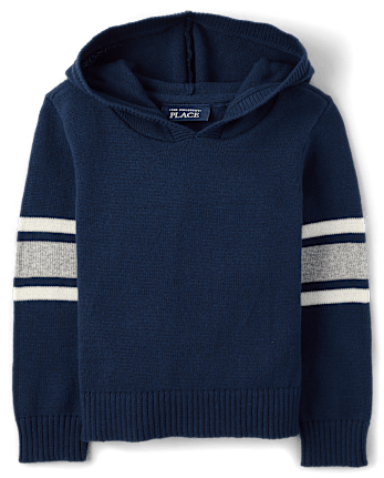 Toddler Boys Colorblock Hooded Sweater - TIDAL