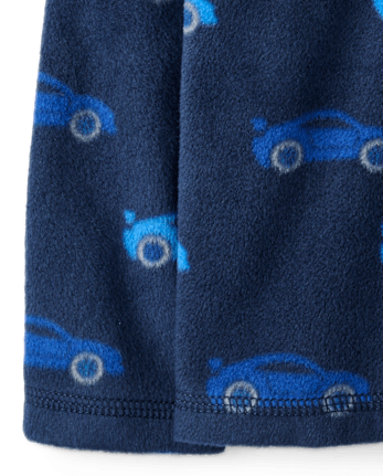 Toddler Boys Print Microfleece Quarter Zip Pullover - TIDAL