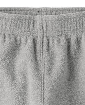 Toddler Boys Microfleece Sweatpants - WEATHERED STEEL