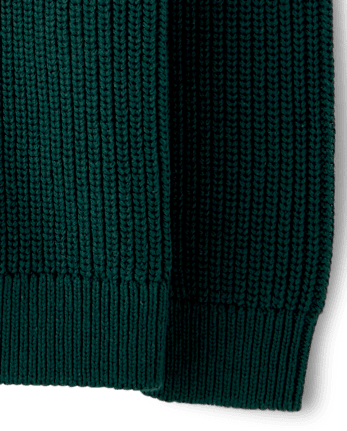 Toddler Boys Shaker Stitch Sweater - BALT GREEN
