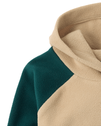 Baby And Toddler Boys Colorblock Microfleece 2-Piece Outfit Set - BALT GREEN
