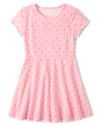 Girls Print Everyday Dress