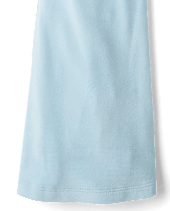 Pantalon de survêtement en velours brodé Hello Kitty® pour filles - BLUE AIR