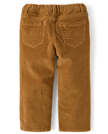 Pantalon droit en velours côtelé pour bébés et petits garçons - CARMEL BARS