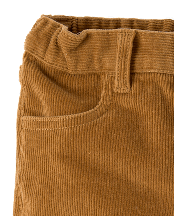 Pantalon droit en velours côtelé pour bébés et petits garçons - CARMEL BARS