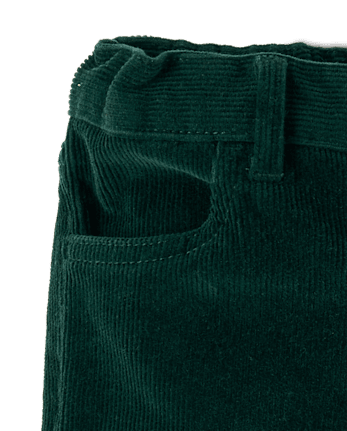 Baby And Toddler Boys Corduroy Straight Pants - BALT GREEN