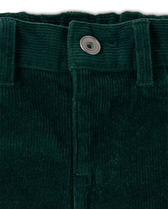 Baby And Toddler Boys Corduroy Straight Pants - BALT GREEN
