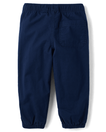 Baby And Toddler Boys Lined Pull On Jogger Pants - TIDAL