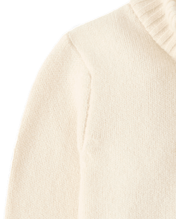 Toddler Boys Quarter Zip Sweater - HAY STACK