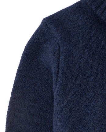 Toddler Boys Quarter Zip Sweater - TIDAL