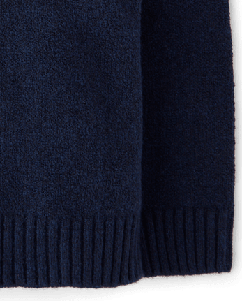 Toddler Boys Quarter Zip Sweater - TIDAL