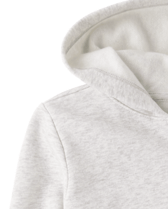 Girls Rhinestone Icon Premium Fleece Zip Up Hoodie - H/T LUNAR