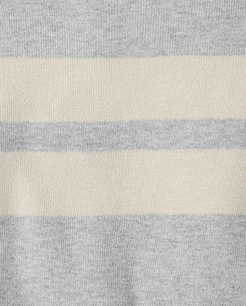 Toddler Boys Striped Sweater - H/T MIST