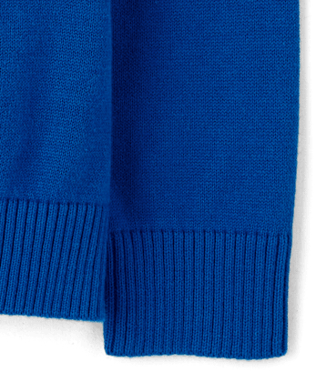 Toddler Boys Striped Sweater - QUENCH BLUE