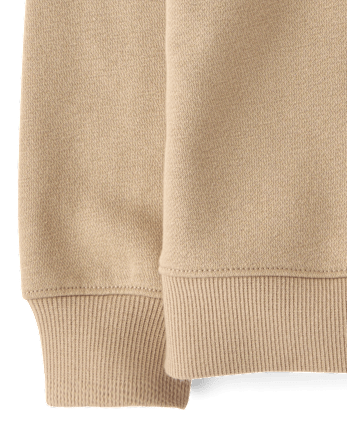Baby And Toddler Boys Embroidered Bear Premium Fleece 2-Piece Outfit Set - JAVA HILL