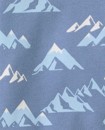 Toddler Boys Print Premium Fleece Sweatshirt - SAPPHIRE ICE CL