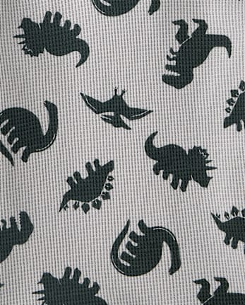 Baby And Toddler Boys Print Thermal Top