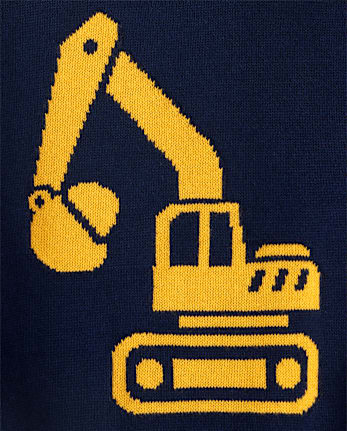 Toddler Boys Intarsia Sweater - TIDAL