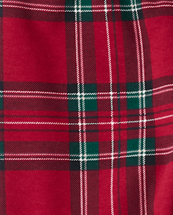 Girls Print Winter Warm Leggings - RED OCHRE