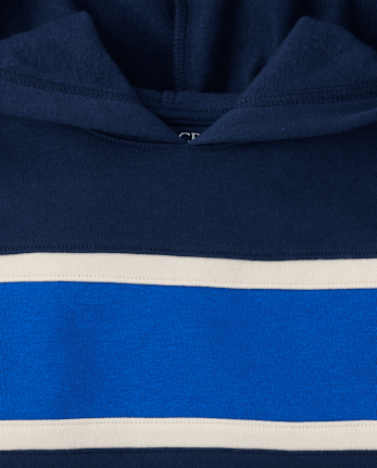 Sweat à capuche en polaire premium colorblock pour garçon - TIDAL