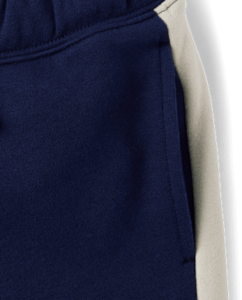Boys Colorblock Premium Fleece Jogger Pants - TIDAL