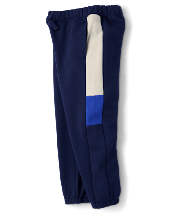 Boys Colorblock Premium Fleece Jogger Pants - TIDAL