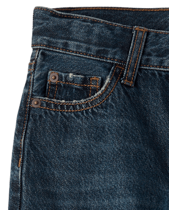 Boys Baggy Cargo Jeans - EMMETT WASH