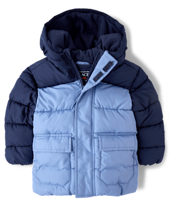 Toddler Boys Colorblock Parka Jacket - TIDAL