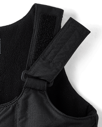 Toddler Snow Bib - BLACK