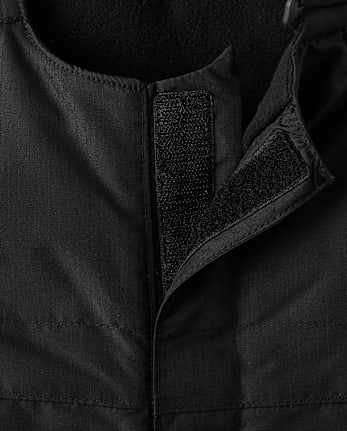 Toddler Snow Bib - BLACK