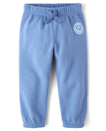 Toddler Boys Graphic Premium Fleece Jogger Pants - SAPPHIRE ICE CL