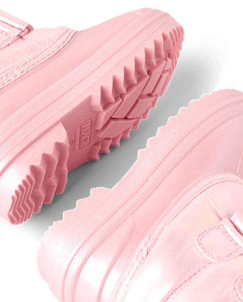 Toddler Girls Faux Fur Lined All Weather Boots - LT PINK
