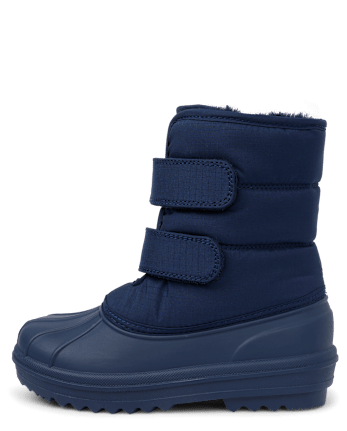 Boys Faux Fur Lined All Weather Boots - TIDAL