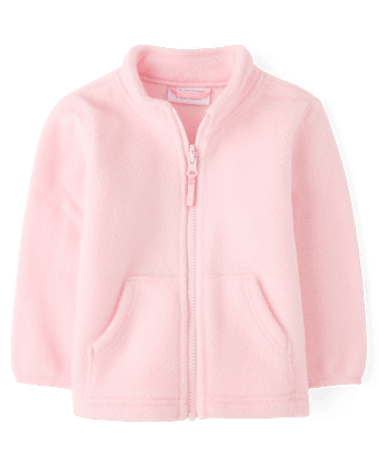 Toddler Girls Bow 3 In 1 Jacket - ROSE MIST