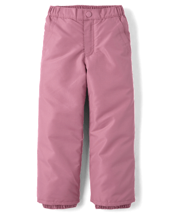 Girls Snow Pants - PURPLE THISTLE