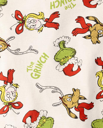 Baby And Toddler Boys Dr. Seuss The Grinch™ Print Graphic Tee - S/D GRAY OWL