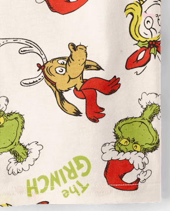Baby And Toddler Boys Dr. Seuss The Grinch™ Print Graphic Tee - S/D GRAY OWL