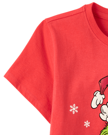 Girls Dr. Seuss The Grinchâ¢ Presents Graphic Tee - GALA RED CL