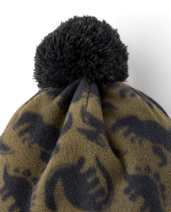 Toddler Boys Dino Microfleece 2-Piece Cold Weather Set - DK STINGER