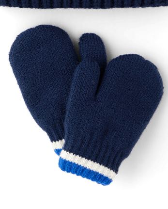 Toddler Boys Embroidered Racecar 2-Piece Cold Weather Set - TIDAL