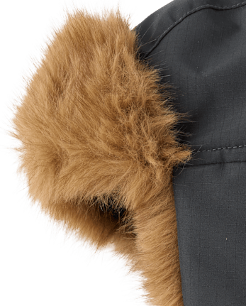 Boys Trapper Hat - MOTOROIL