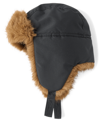 Boys Trapper Hat - MOTOROIL