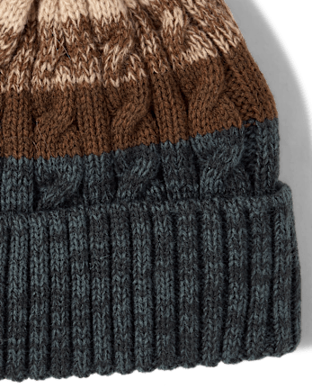 Boys Striped 2-Piece Cold Weather Set - MULTI CLR