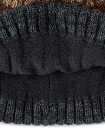 Boys Striped 2-Piece Cold Weather Set - MULTI CLR