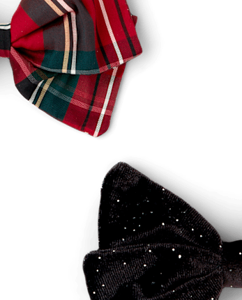 Toddler Girls Bow Hair Clip 2-Pack - MULTI CLR