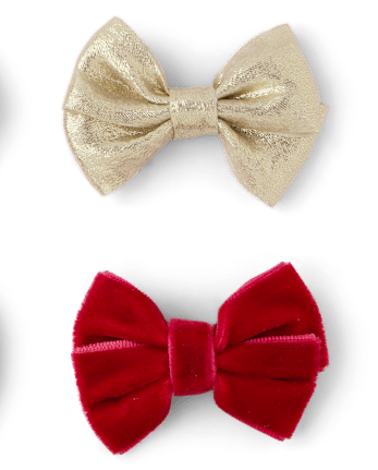 Toddler Girls Bow Hair Clip 8-Pack - MULTI CLR