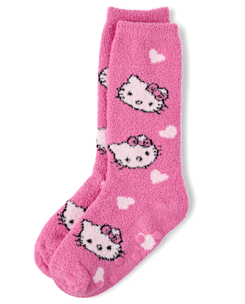 Girls Hello KittyÂ® Cozy Socks - MULTI CLR