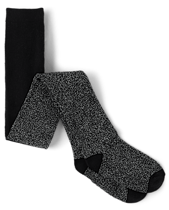Collants brillants pour bébés et petites filles (lot de 2) - GOLD